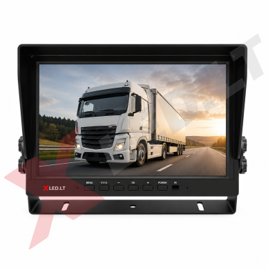 Parkavimo monitorius AHD 1080P DVR micro SD 10.1 colių 4 kanalai 4PIN 12V/24V 4 Parkavimo monitorius AHD 1080P DVR micro SD 10.1 colių 4 kanalai 4PIN 12V/24V 4