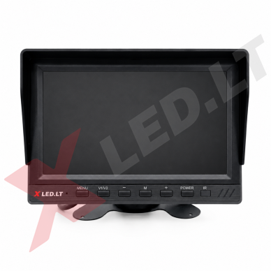 Parkavimo monitorius AHD 1080P DVR micro SD 7 colių 2 kanalai 4PIN 12V/24V 9 Parkavimo monitorius AHD 1080P DVR micro SD 7 colių 2 kanalai 4PIN 12V/24V 9