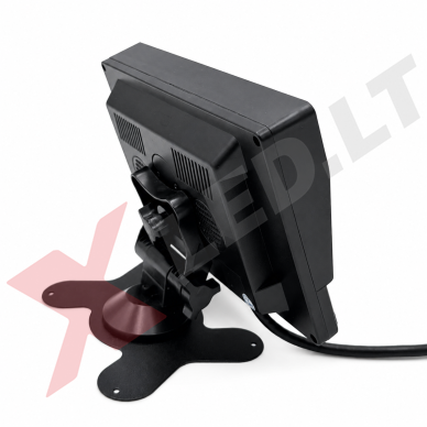 Parkavimo monitorius AHD 1080P DVR micro SD 7 colių 2 kanalai 4PIN 12V/24V 6