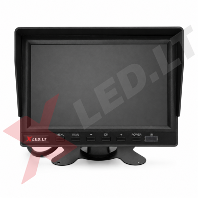 Parkavimo monitorius AHD 1080P DVR micro SD 7 colių 4 kanalai 4PIN 12V/24V 10 Parkavimo monitorius AHD 1080P DVR micro SD 7 colių 4 kanalai 4PIN 12V/24V 10