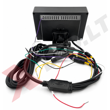 Parkavimo monitorius AHD 1080P DVR micro SD 7 colių 4 kanalai 4PIN 12V/24V 7 Parkavimo monitorius AHD 1080P DVR micro SD 7 colių 4 kanalai 4PIN 12V/24V 7
