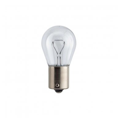 PHILIPS P21W BA15S halogeninė lemputė 12V 21W 12498CP 1 PHILIPS P21W BA15S halogeninė lemputė 12V 21W 12498CP 1