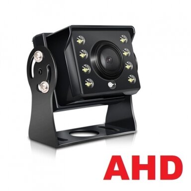 Plataus kampo 160° MINI parkavimo kamera AHD1080P 4PIN IP68 su IR LED 12V Plataus kampo 160° MINI parkavimo kamera AHD1080P 4PIN IP68 su IR LED 12V