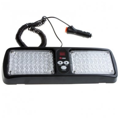 Saulės skydelio įspėjamasis LED švyturėlis raudonas mėlynas 3 Saulės skydelio įspėjamasis LED švyturėlis raudonas mėlynas 3