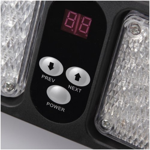 Saulės skydelio įspėjamasis LED švyturėlis raudonas mėlynas 6 Saulės skydelio įspėjamasis LED švyturėlis raudonas mėlynas 6