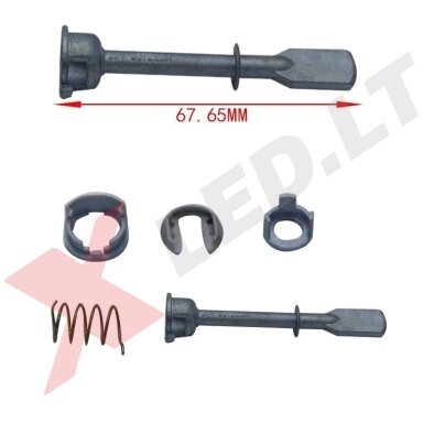 Seat Ibiza VW Caddy Polo vairuotojo durų spynos remonto komplektas
