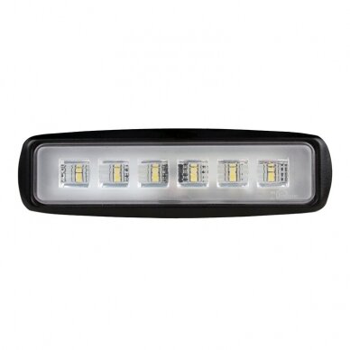 Sertifikuotas atbulinės pavaros LED žibintas AR00 E9 22162, 18W, 9-32V, 6 LED 12