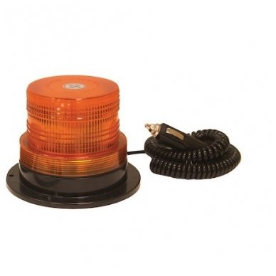 Sertifikuotas įspėjamasis 32 LED SMD oranžinis švyturėlis su magnetiniu padu 3