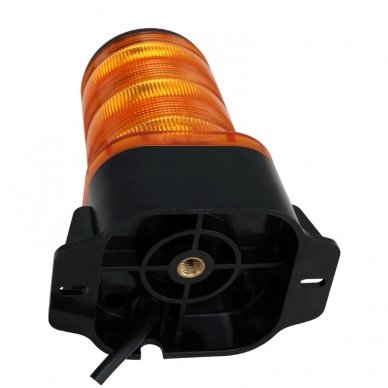 Sertifikuotas įspėjamasis "Osram LED" 24 SMD ECE E9 R65 R10 oranžinis švyturėlis prisukamas 15