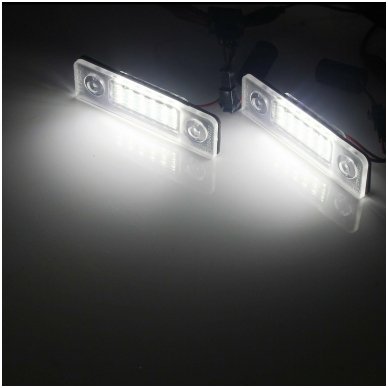 ŠKODA Sertifikuotas LED numerio apšvietimas Octavia Roomster 3 ŠKODA Sertifikuotas LED numerio apšvietimas Octavia Roomster 3