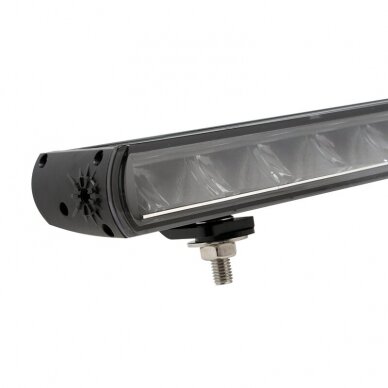 SLIM LED BAR lenktas sertifikuotas žibintas 84W 8400LM 12-24V (E9 HR PL) COMBO 52cm 8