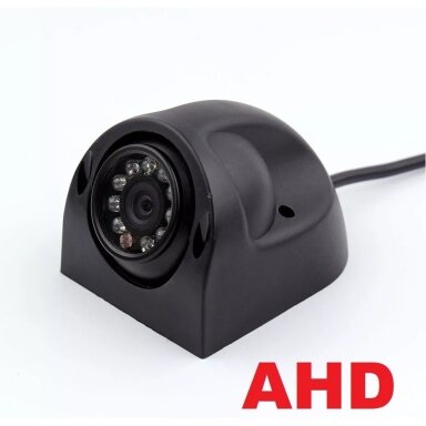 Šoninė sunkvežimių parkavimo kamera AHD1080P 4PIN IP68 su IR LED 12V Šoninė sunkvežimių parkavimo kamera AHD1080P 4PIN IP68 su IR LED 12V