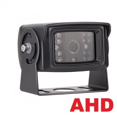 Sunkvežimių parkavimo kamera AHD1080P 4PIN IP69K su IR LED 12V Sunkvežimių parkavimo kamera AHD1080P 4PIN IP69K su IR LED 12V