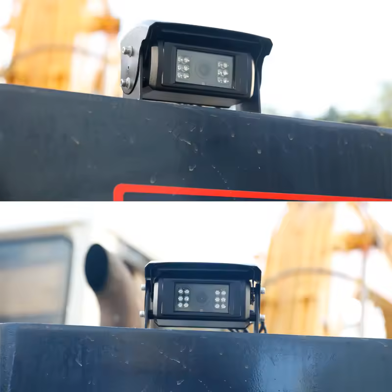 Sunkvežimių parkavimo kamera su purvo apsauga  AHD1080P 4PIN IP69K su IR LED 12V 6
