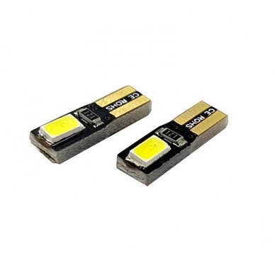 T5 W2W LED CAN BUS 2 SMD lemputė 3