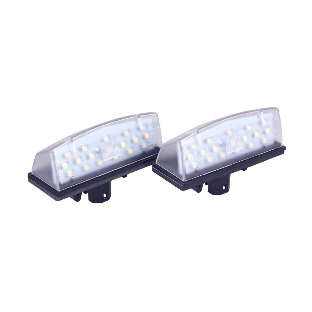 TOYOTA Prius zvw30 Sertifikuotas LED numerio apšvietimas 2009-2015m 6