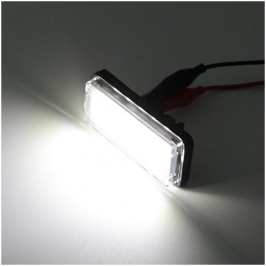 Sertifikuotas TOYOTA LED numerio apšvietimas Land Cruiser 3