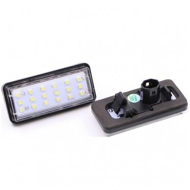 Sertifikuotas TOYOTA LED numerio apšvietimas Land Cruiser