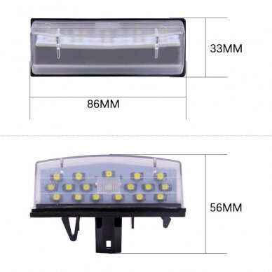 TOYOTA Prius zvw30 Sertifikuotas LED numerio apšvietimas 2009-2015m 5 TOYOTA Prius zvw30 Sertifikuotas LED numerio apšvietimas 2009-2015m 5