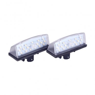 TOYOTA Prius zvw30 Sertifikuotas LED numerio apšvietimas 2009-2015m 6