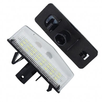 TOYOTA Prius zvw30 Sertifikuotas LED numerio apšvietimas 2009-2015m 7