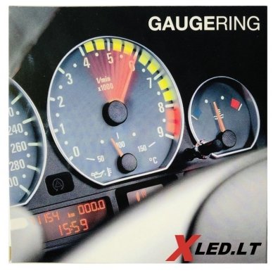 VOLKSWAGEN VW CHROME spidometro žiedai 1