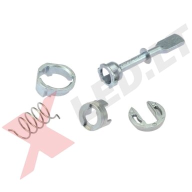VW Polo 1997-2009 vairuotojo durų spynos remonto komplektas 58mm