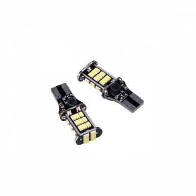 W16W - T15 30 SMD LED lemputė balta į atbulinį 4