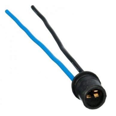 W5W / T10 lemputės jungtis universalus tvirtinimas į žibintą PVC minkštas