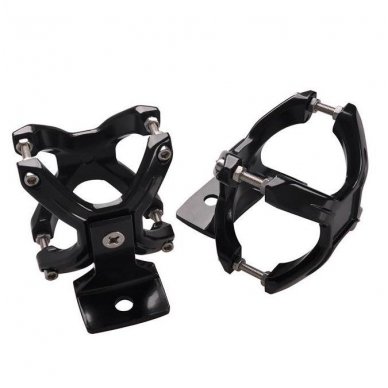 X-Clip žibintų tvirtinimo ant 2"/2,5"/3" colio vamzdžio laikiklių komplektas 2vnt. X-Clip žibintų tvirtinimo ant 2"/2,5"/3" colio vamzdžio laikiklių komplektas 2vnt.