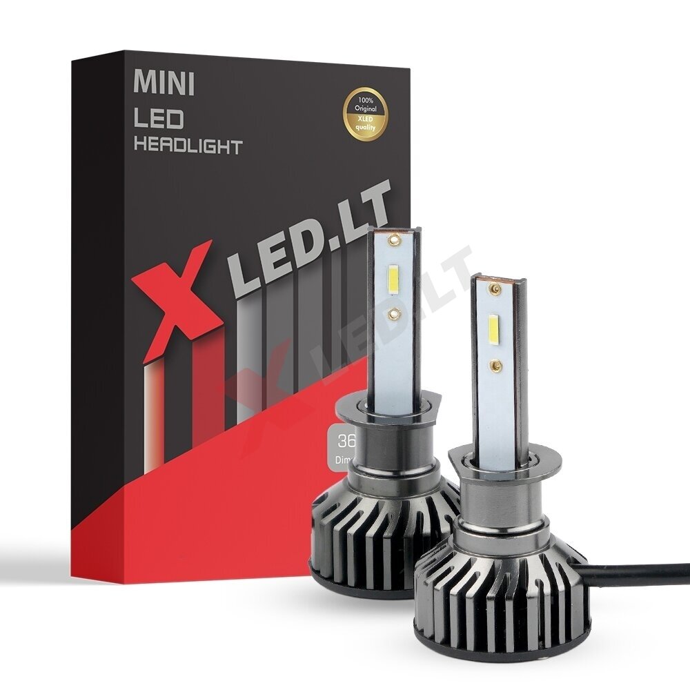 XLED H1 MINI CAN-BUS ZES +250% LED sistema 12V-24V 5500LM XLED H1 MINI CAN-BUS ZES +250% LED sistema 12V-24V 5500LM