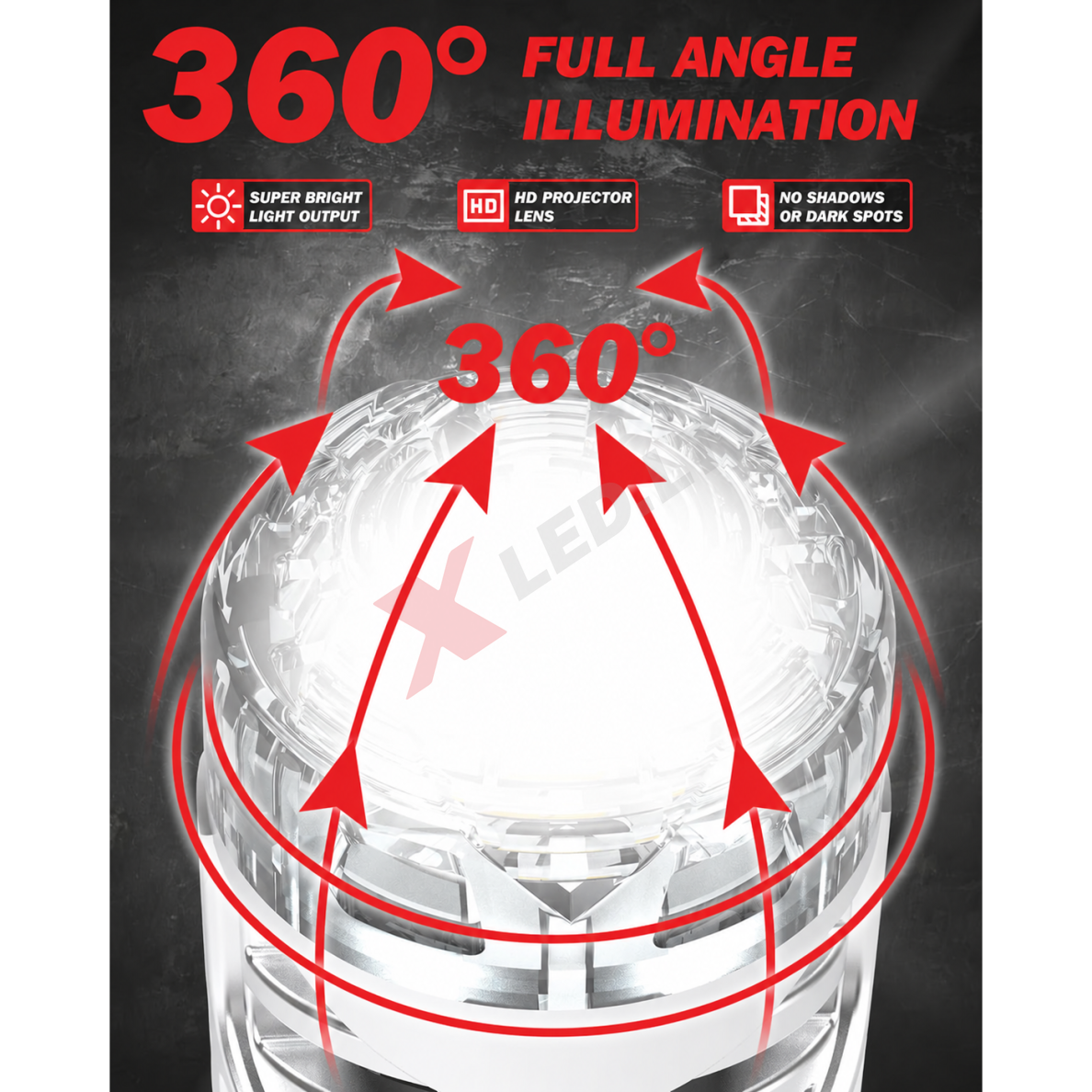 XLED W21W - 7440 SUPER LASER +800% X-TREME CAN-BUS LED lemputė į atbulinį ir DRL žibintą balta 6000K 13 XLED W21W - 7440 SUPER LASER +800% X-TREME CAN-BUS LED lemputė į atbulinį ir DRL žibintą balta 6000K 13