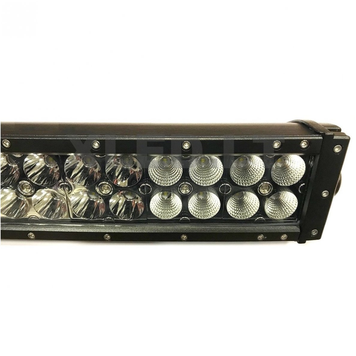 XLED 120W lenktas LED BAR žibintas šoninio tvirtinimo COMBO 56cm 22
