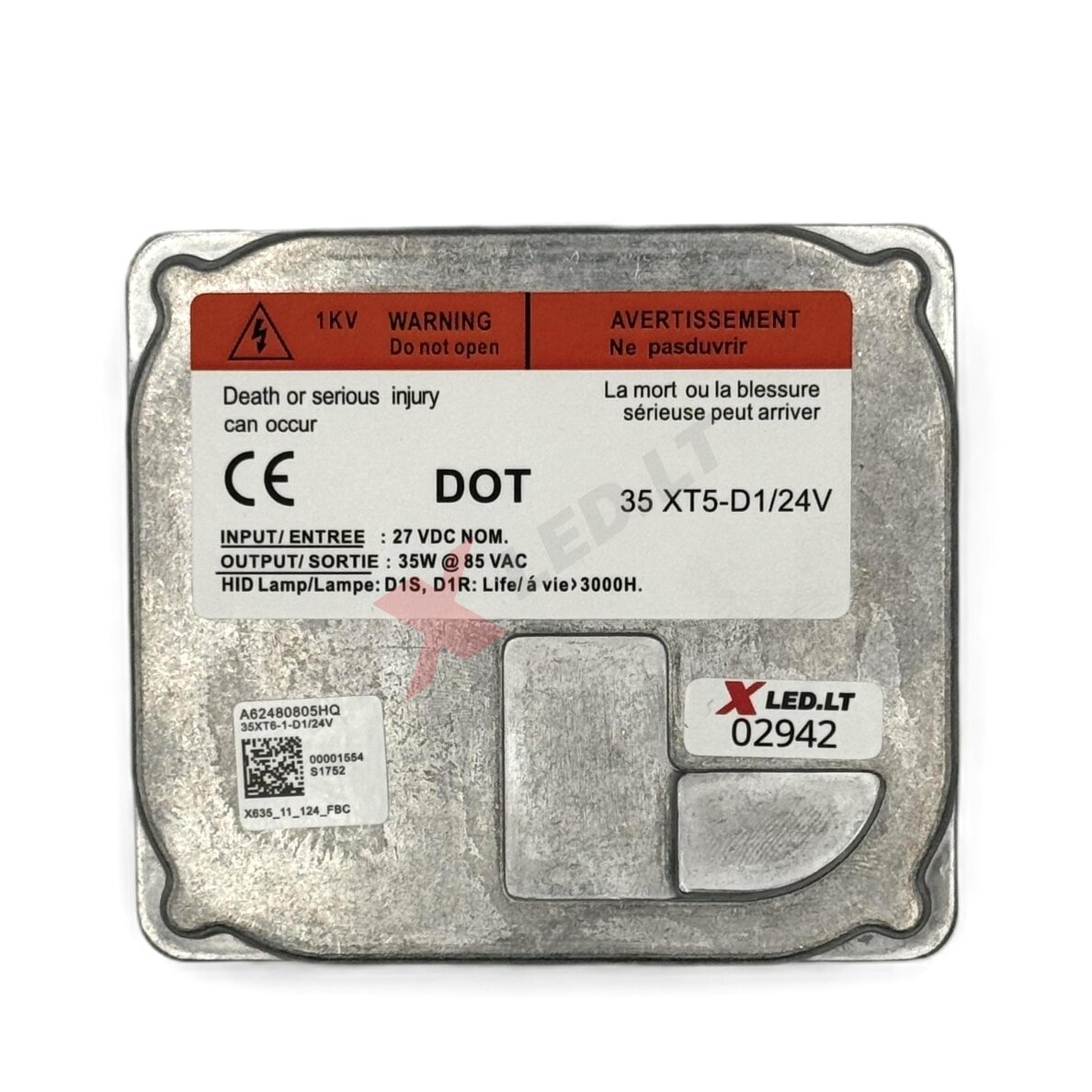 XLED OSRAM 24V 35XT5-1 D1/24V / 1900353 blokelis OEM originalioms xenon sistemoms