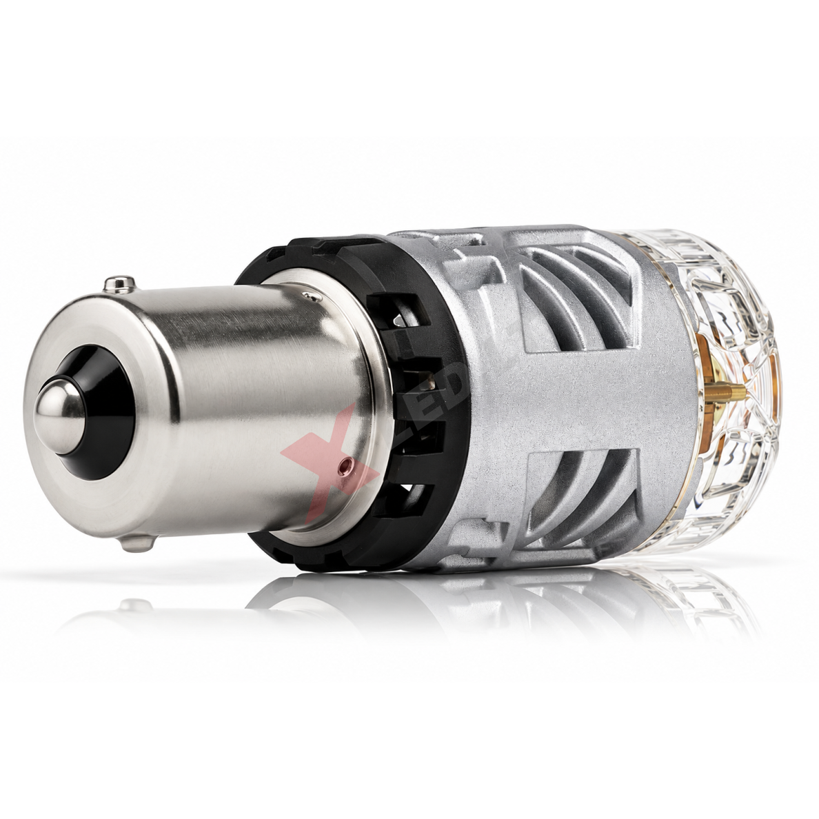 XLED P21W - BA15S SUPER LASER +800% X-TREME CAN-BUS LED lemputė į atbulinį ir DRL žibintą balta 6000K 7