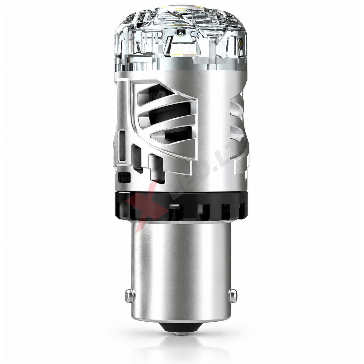 XLED P21W - BA15S SUPER LASER +800% X-TREME CAN-BUS LED lemputė į atbulinį ir DRL žibintą balta 6000K 9