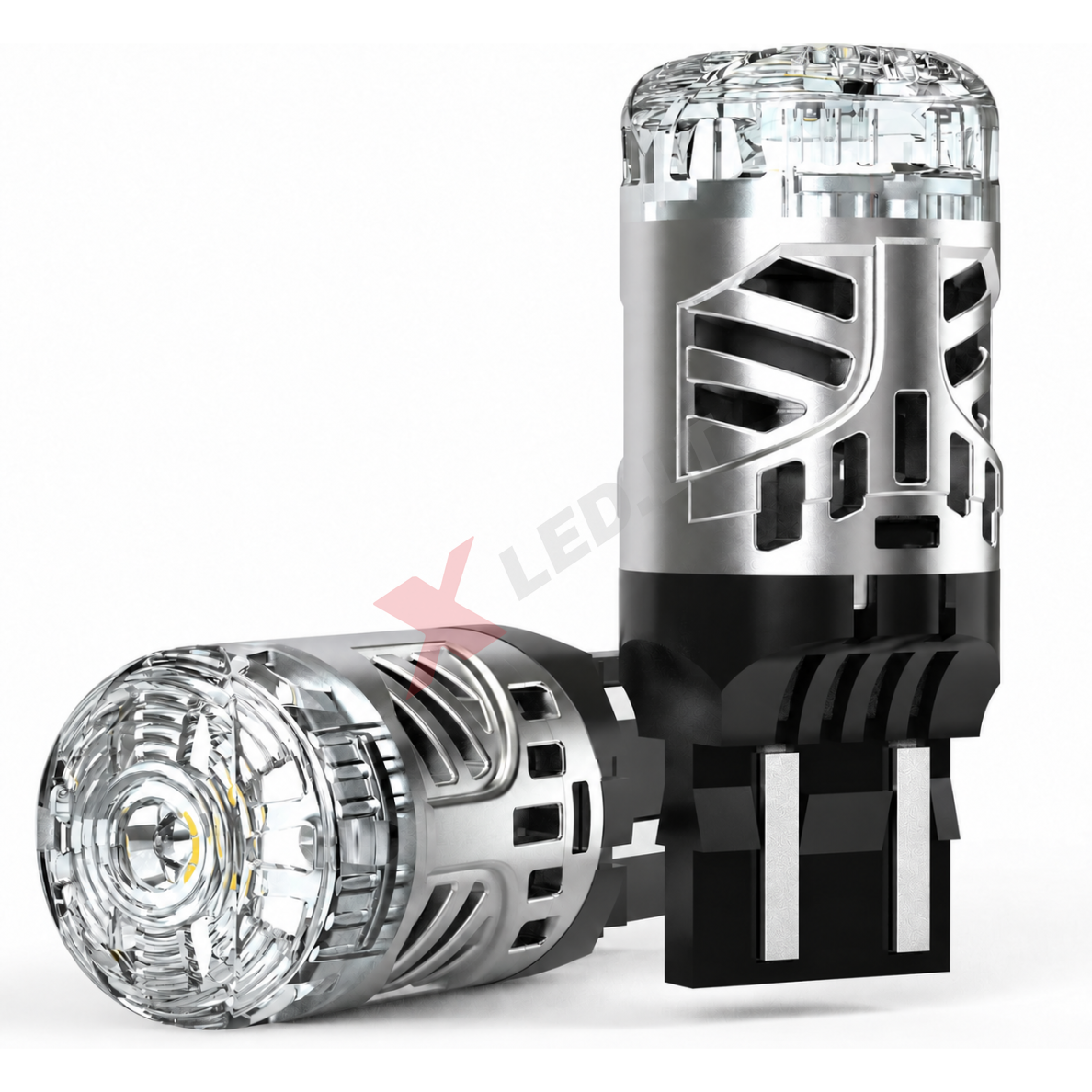 XLED W21/5W - 7443 SUPER LASER +800% X-TREME CAN-BUS LED lemputė į dienos DRL žibintą balta 6000K 10 XLED W21/5W - 7443 SUPER LASER +800% X-TREME CAN-BUS LED lemputė į dienos DRL žibintą balta 6000K 10