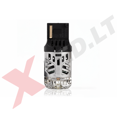 XLED W21W - 7440 SUPER LASER +800% X-TREME CAN-BUS LED lemputė į atbulinį ir DRL žibintą balta 6000K 8