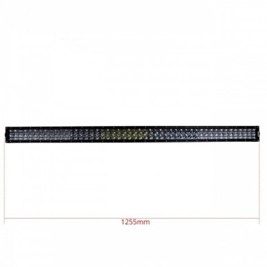 XLED 4D 288W lenktas OSRAM-CRD LED žibintas COMBO 126cm 7 XLED 4D 288W lenktas OSRAM-CRD LED žibintas COMBO 126cm 7