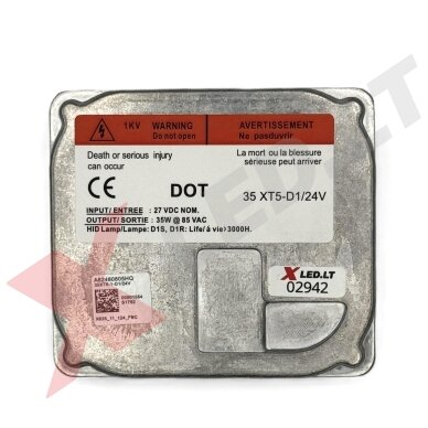 XLED OSRAM 24V 35XT5-1 D1/24V / 1900353 blokelis OEM originalioms xenon sistemoms