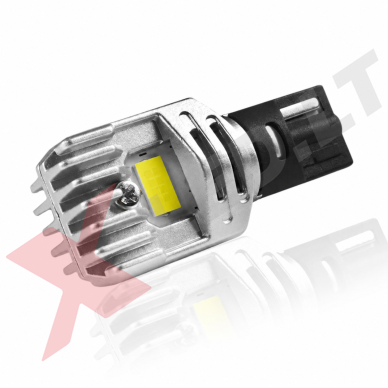 XLED +800% 1600LM CAN-BUS W16W 921 - T15 ZES 12 SMD LED 6000k balta lemputė į atbulinį žibintą 6
