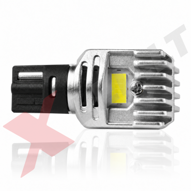 XLED +800% 1600LM CAN-BUS W16W 921 - T15 ZES 12 SMD LED 6000k balta lemputė į atbulinį žibintą 7