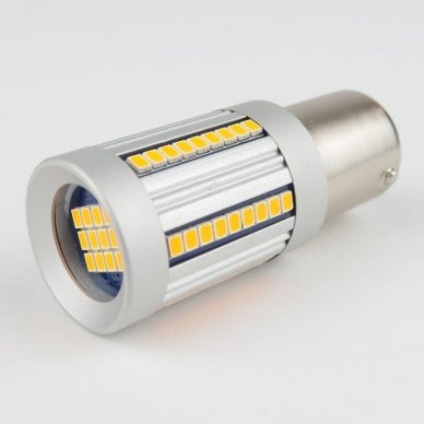 XLED 1800LM CAN-BUS P21/5W ZES LED 6000k balta lemputė į DRL žibintą 3