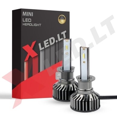 XLED H1 MINI CAN-BUS ZES +250% LED sistema 12V-24V 5500LM XLED H1 MINI CAN-BUS ZES +250% LED sistema 12V-24V 5500LM