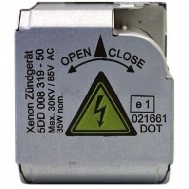 XLED modelio HELLA 5DD 008 319 50 / 5DD00831950 OEM D2S / D2R HID Xenon adapteris 30KV/85V AC 35W XLED modelio HELLA 5DD 008 319 50 / 5DD00831950 OEM D2S / D2R HID Xenon adapteris 30KV/85V AC 35W