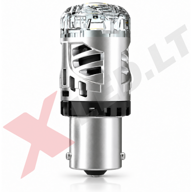 XLED P21W - BA15S SUPER LASER +800% X-TREME CAN-BUS LED lemputė į atbulinį ir DRL žibintą balta 6000K 9 XLED P21W - BA15S SUPER LASER +800% X-TREME CAN-BUS LED lemputė į atbulinį ir DRL žibintą balta 6000K 9