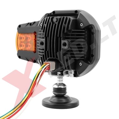 XLED priekinis sertifikuotas žibintas LED x 4 funkcijų 9-32V - kairė 7