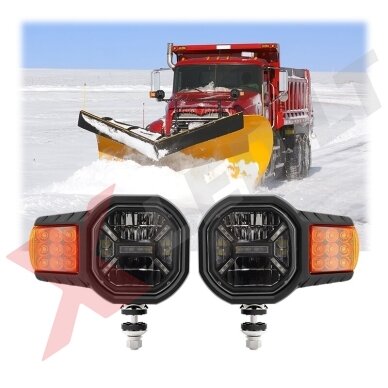 XLED priekinis sertifikuotas žibintas LED x 4 funkcijų 9-32V - dešinė 13 XLED priekinis sertifikuotas žibintas LED x 4 funkcijų 9-32V - dešinė 13