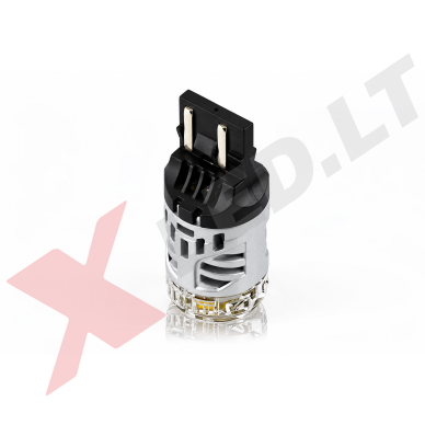 XLED W21/5W - 7443 SUPER LASER +800% X-TREME CAN-BUS LED lemputė į dienos DRL žibintą balta 6000K 9