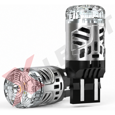 XLED W21/5W - 7443 SUPER LASER +800% X-TREME CAN-BUS LED lemputė į dienos DRL žibintą balta 6000K 10 XLED W21/5W - 7443 SUPER LASER +800% X-TREME CAN-BUS LED lemputė į dienos DRL žibintą balta 6000K 10